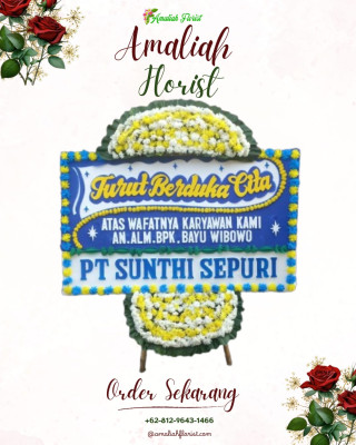 Papan Bunga Duka di Ampalu