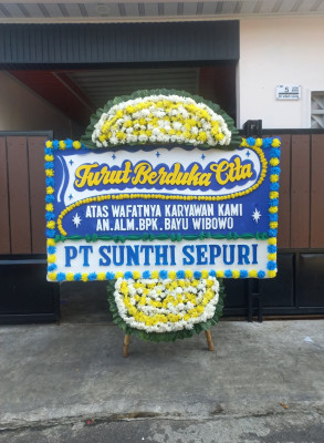 Papan Bunga Duka di Ampalu